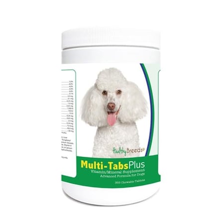 Healthy Breeds Healthy Breeds 840235140849 Toy Poodle Multi-Tabs Plus Chewable Tablets; 180 Count 840235140849